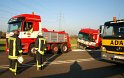 Schwerer VU PKW LKW B 59 Pulheim Rich Bocklemuend P145